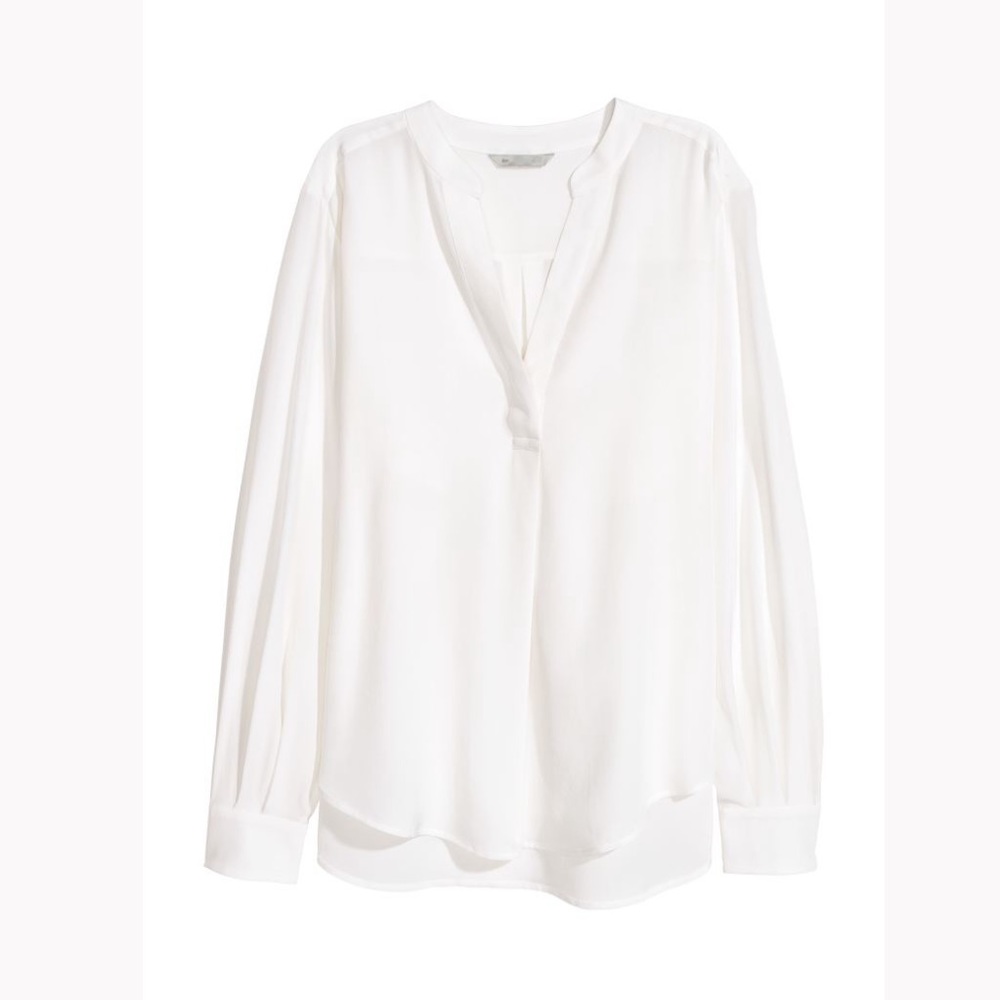 THE LIMITED White Blouse, Women’s Dress Shirt Size Medium
